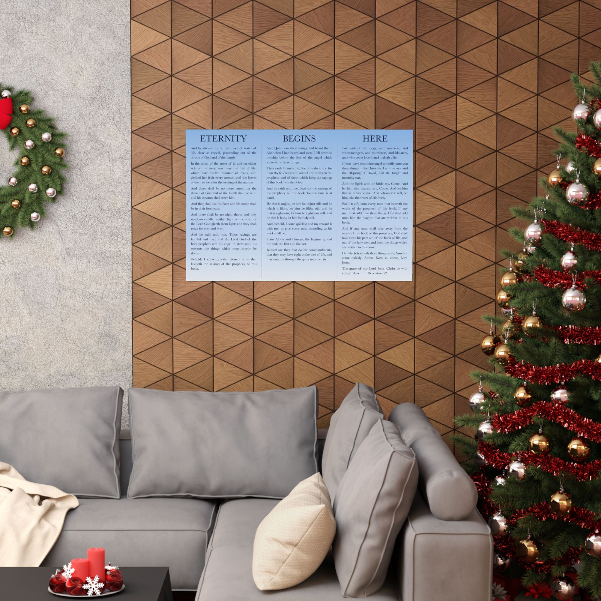 ETERNITY BEGINS HERE — Single Print Poster - ALIVE With Jesus - view 4