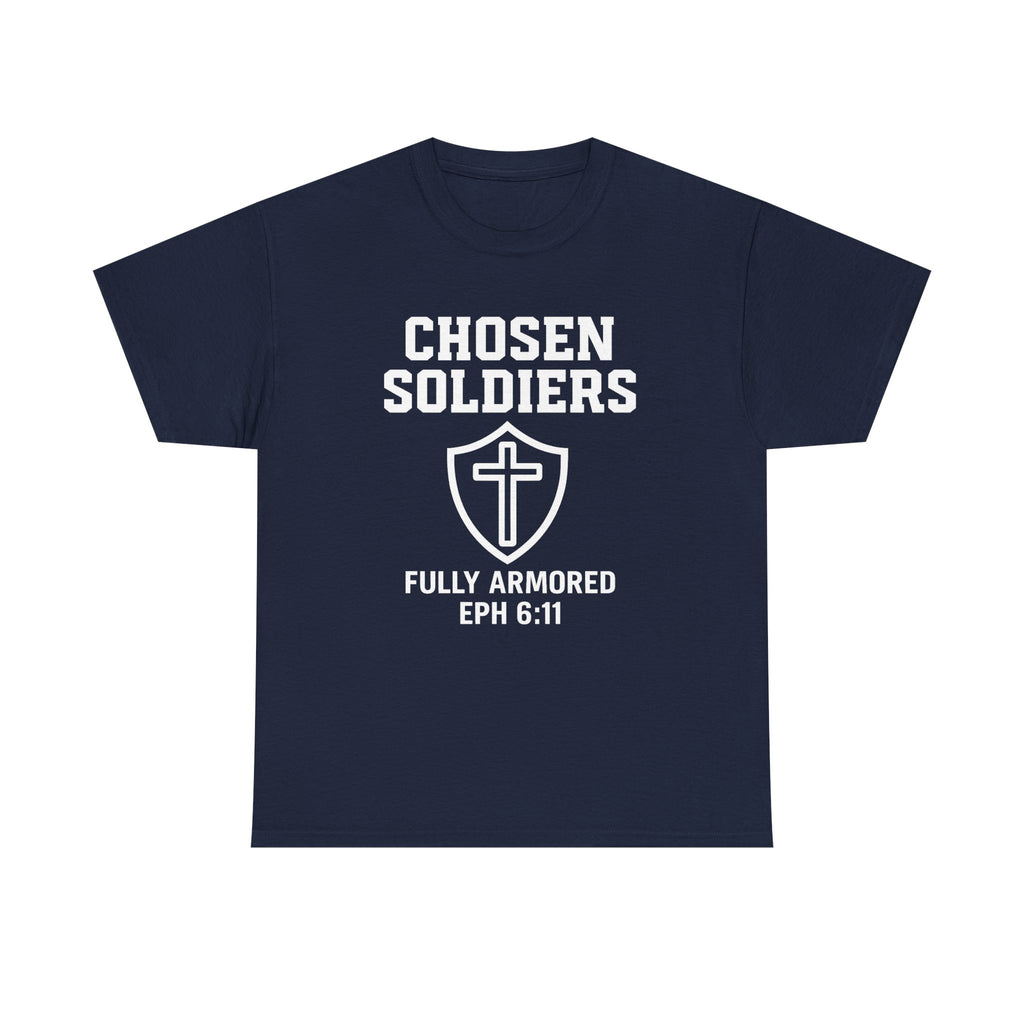Chosen Soldiers Christian t-shirt - ALIVE With Jesus apparel - lifestyle view