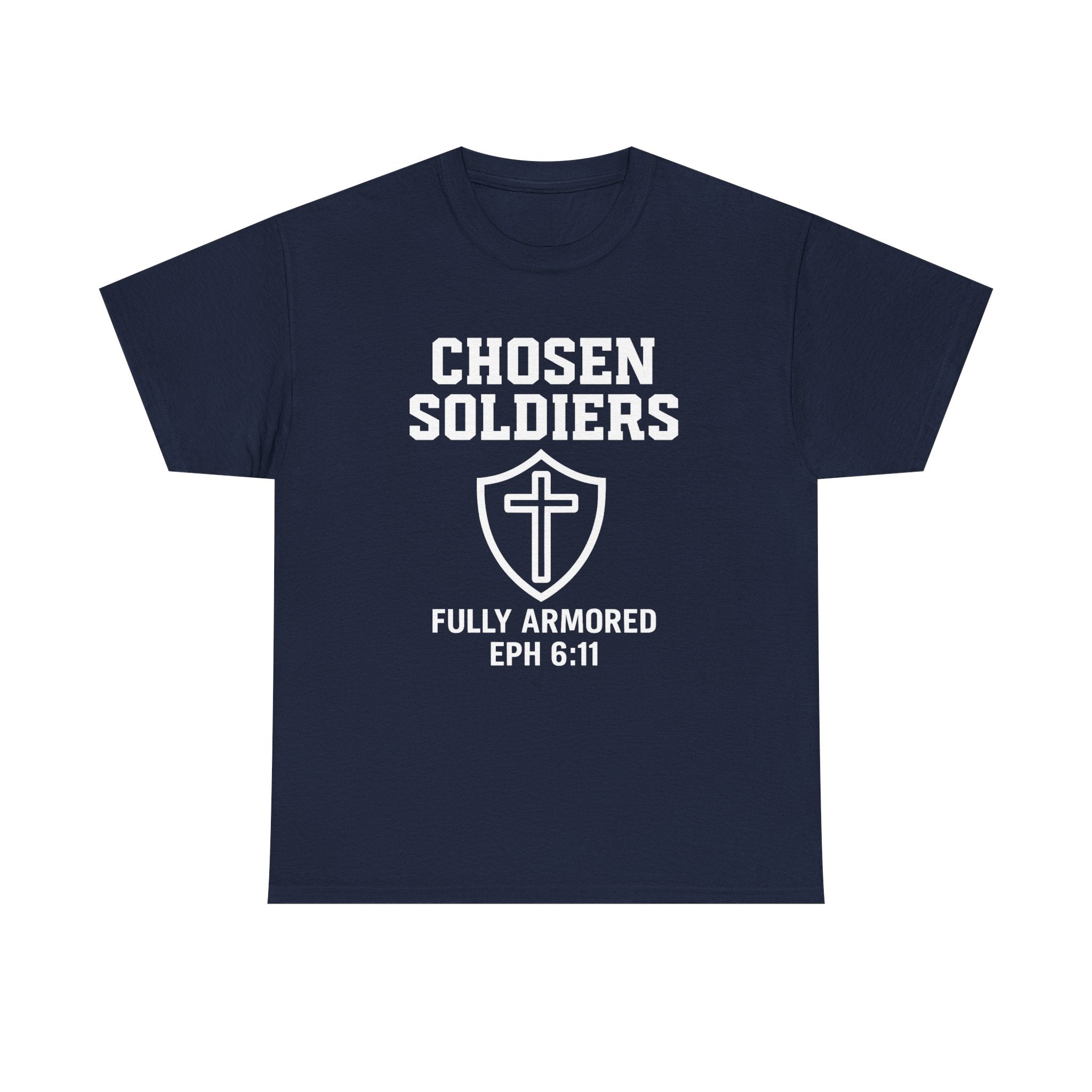 Chosen Soldiers Christian t-shirt - ALIVE With Jesus apparel - lifestyle view
