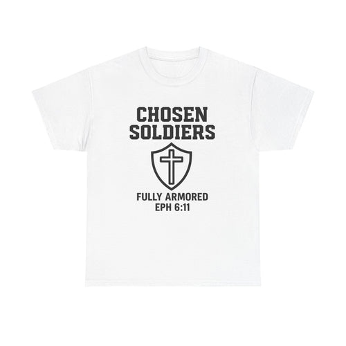 Chosen Soldiers Christian t-shirt - ALIVE With Jesus apparel - front view